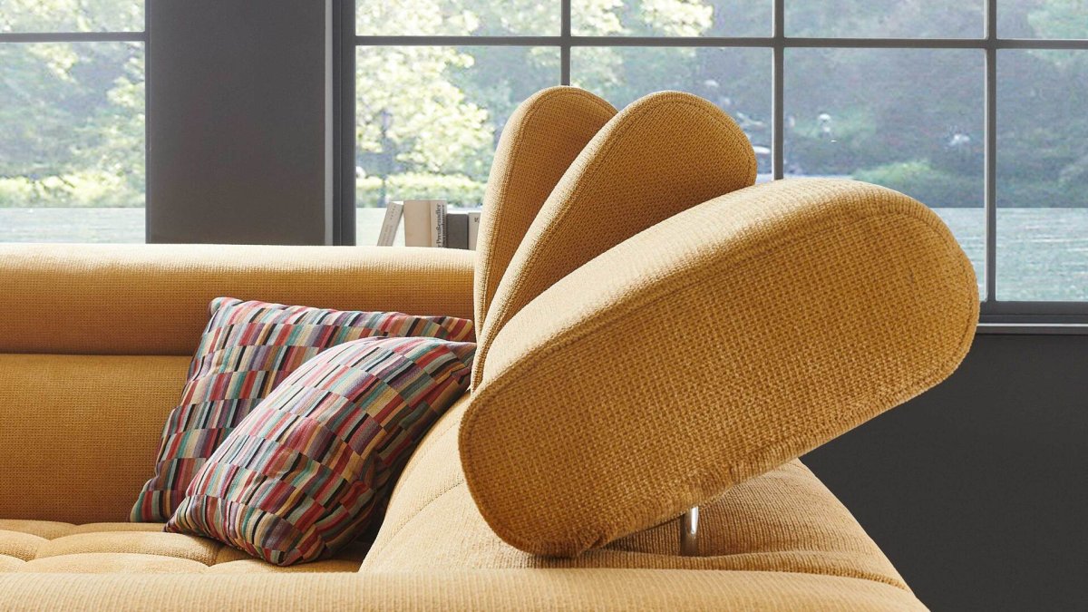 KAWOO Serie 7587 – Ecksofa mit Kopfpolsterverstellung – Bild 6